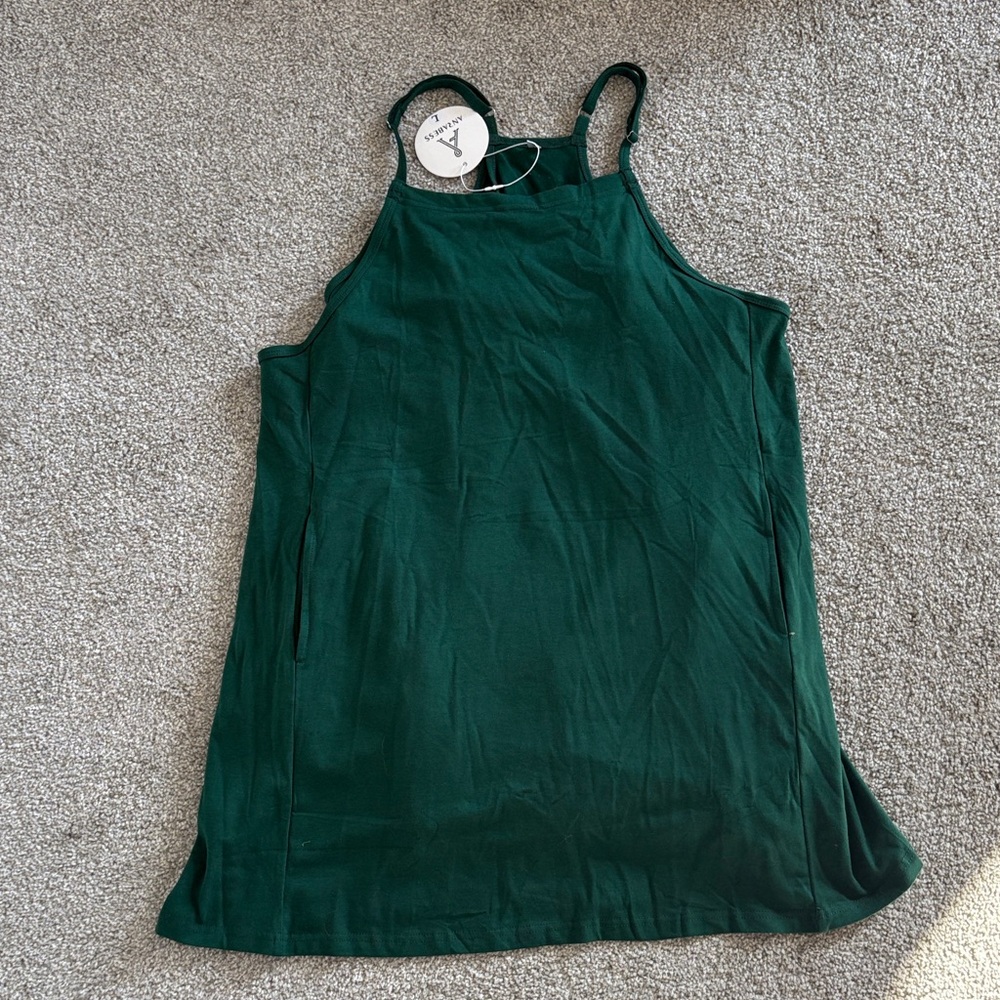 Green Mini Dress
